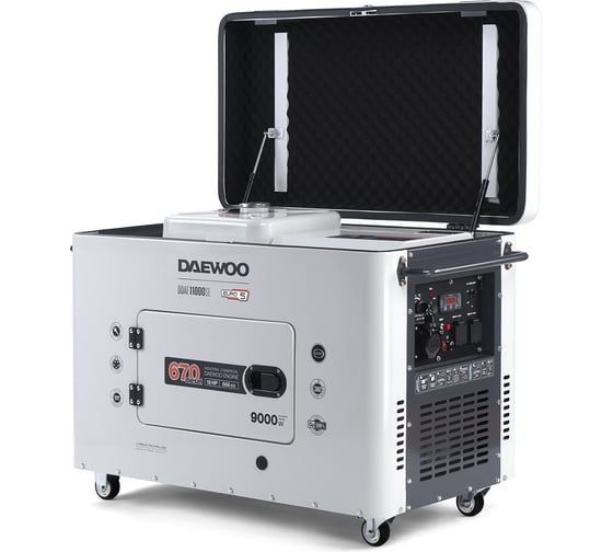 Дизельный генератор с возможностью подключения ATS Daewoo DDAE 11000SE