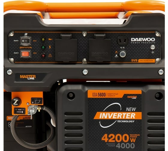  бензиновый генератор Daewoo GDA 5600i - выгодная цена .