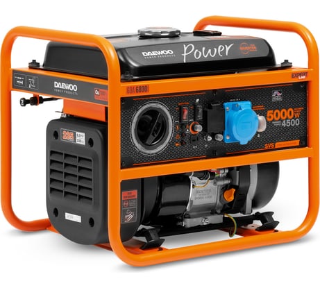 Инверторный бензиновый генератор Daewoo GDA 6800i