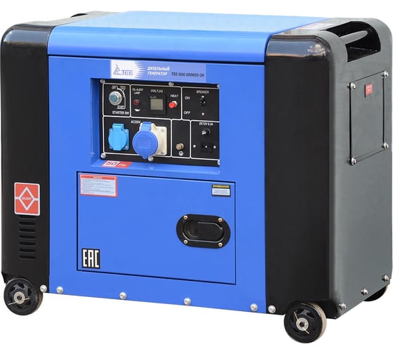 Дизель генератор ТСС SDG 6000ES-2R 077020