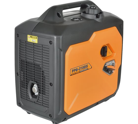 Инверторный генератор CARVER ppg -2100is 1,8/2,0квт, 220/12в, 2 розетки, дисплей 01.020.00032