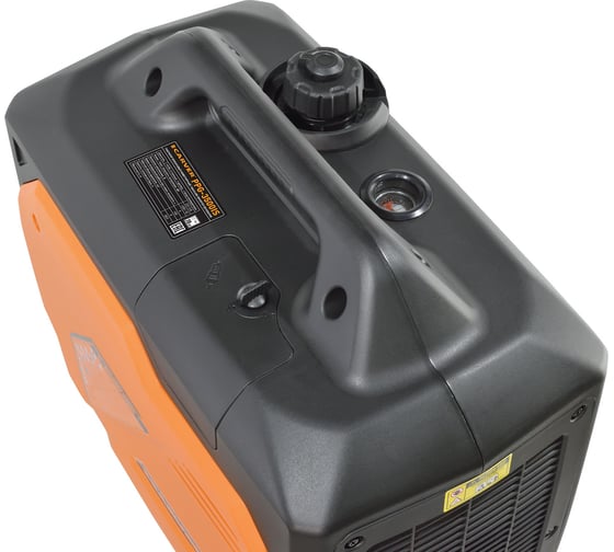 Инверторный генератор CARVER ppg -3500is 2,5/2,8 квт, 220/12в, 2 розетки, дисплей 01.020.00034