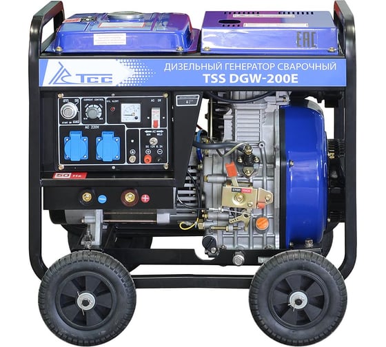 Дизельный сварочный генератор ТСС DGW-200E 017451