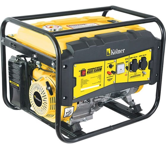 Бензиновый генератор Kolner KGEG 5500М 8040200166 1