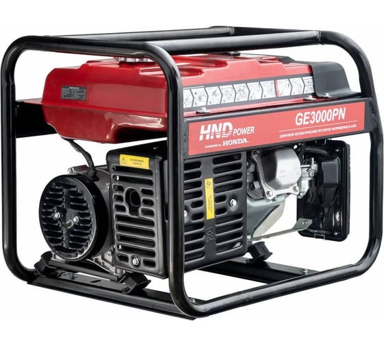 Бензиновый генератор HND GE 3000 PN с двигателем Honda GE3000PN