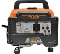 Бензиновый генератор CARVER ppg- 2000а lt-156f, 1 квт, бак 6 л 01.020.00042