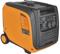 Инверторный генератор CARVER ppg -4500is 3,5/4,0квт, 220/12в, 2 роз.,usb, дисплей,колеса 01.020.00037