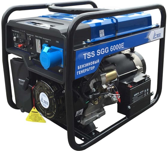Бензогенератор ТСС SGG 6000 E 014974