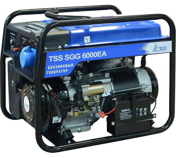 Бензогенератор ТСС SGG 6000 EA 190003