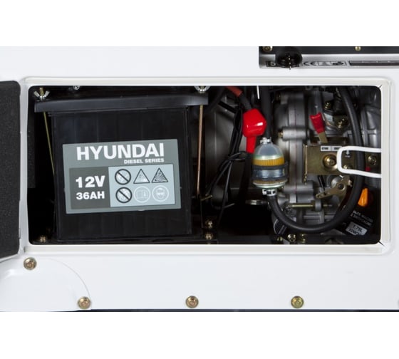 Дизельный генератор HYUNDAI DHY 8500SE-T