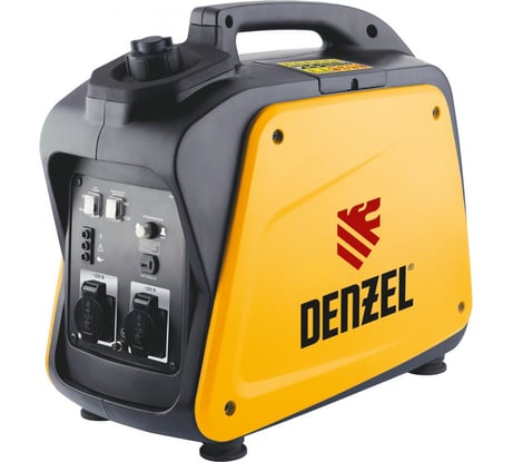 Инверторный генератор 2,1 кВт, 220В, бак 4,1 л DENZEL GT-2100i X-Pro 94642