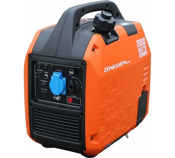 Бензиновый инверторный генератор Zongshen BQH 2000 1T90DFQ20