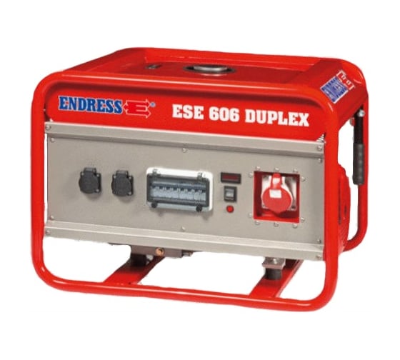 Бензиновая электростанция ENDRESS ESE 606 DSG/A-GT ES Duplex 113215