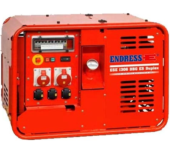 Бензиновая электростанция ENDRESS ESE 1306 DBG ES Duplex 113006 1