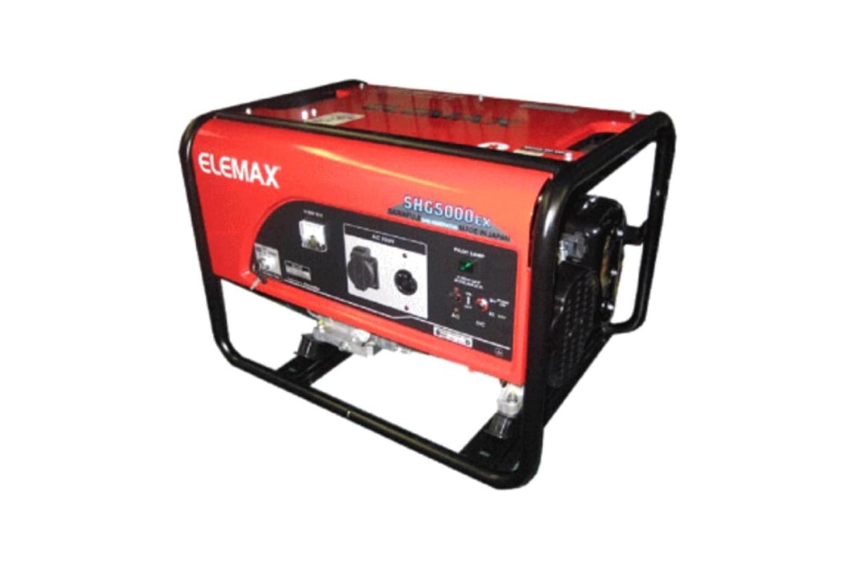 Газовый генератор ELEMAX SHG5000EX - выгодная цена, отзывы, характеристики,  фото - купить в Москве и РФ