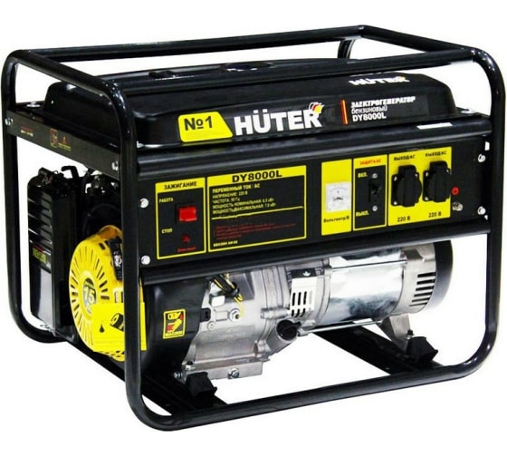Бензиновый генератор Huter DY8000L 64/1/33 1