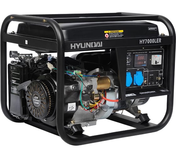 Бензиновый генератор Hyundai HY7000LER