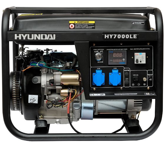 Бензиновый генератор Hyundai HY7000LE