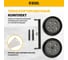 Бензиновый генератор Denzel PS-120EAD-3 12 кВт, 230/400 В, 40 л, разъём ATS, переключение режима, электростартер 946984 9