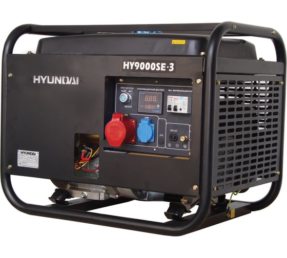 Бензиновый генератор Hyundai HY9000SE-3
