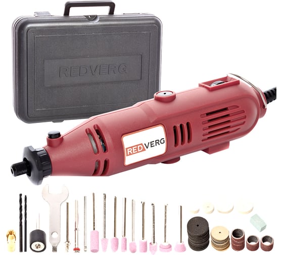 Многофункциональная прямошлифовальная машина REDVERG RD-MG150C в кейсе 6621693 1