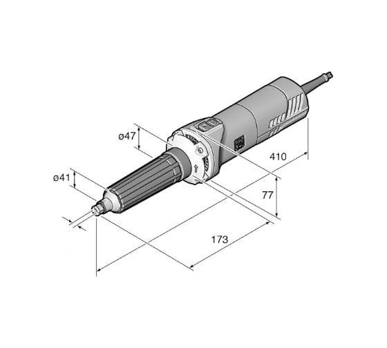 Прямошлифовальный инструмент Fein GSZ 8-280 PL 72231860000