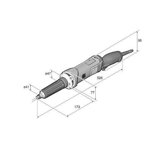Прямошлифовальный инструмент Fein GSZ 11-320 PRL 72232160000