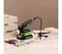 Гравер GreenWorks G24RT, 24V, б/щет, цанги 2.4/3.2мм, 6500–35000 об/мин, оснастка 52 шт, 1x2Ач,ЗУ, сумка, коробка 3200807VUA 10