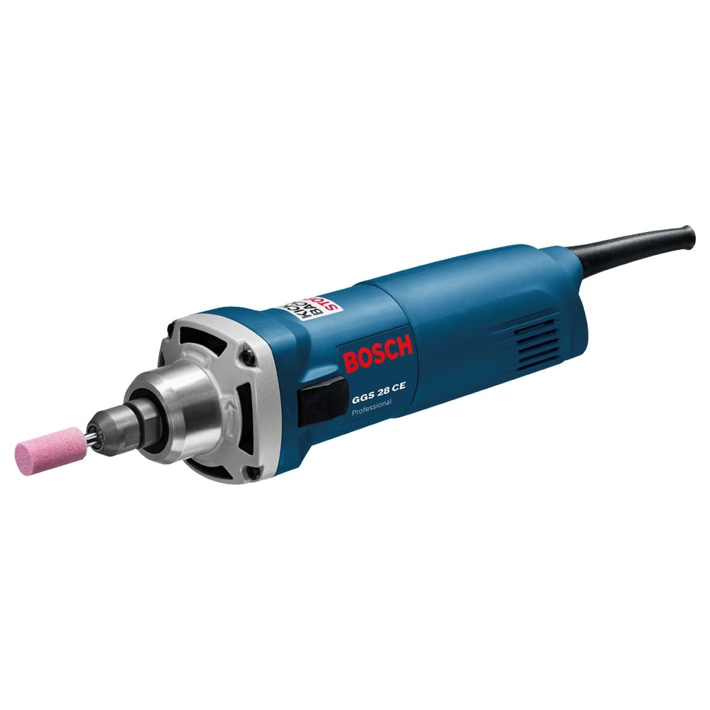 Прямошлифовальная машина Bosch GGS 28 CE 0.601.220.100 - выгодная цена,  отзывы, характеристики, 1 видео, фото - купить в Москве и РФ