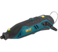 Гравировальная машина FIT 130Вт, 10000-35000об/мин, 2,4/3,2мм, БС щеток, набор насадок 210 шт., кейс 80598