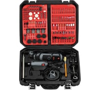 Электрический гравер Profipower Г-01 (150 Ватт 350 предметов 2 гравера в комплекте с гибким валом цанга 3,2 мм 8000-35000 об/мин в кейсе) E0337