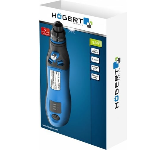 Аккумуляторная многофункциональная шлифовальная машинка HOEGERT TECHNIK Hoegert HT2E106