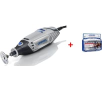 Многофункциональный инструмент Dremel 3000 + набор отрезных кругов EZ SC690 RUS F0133000KP