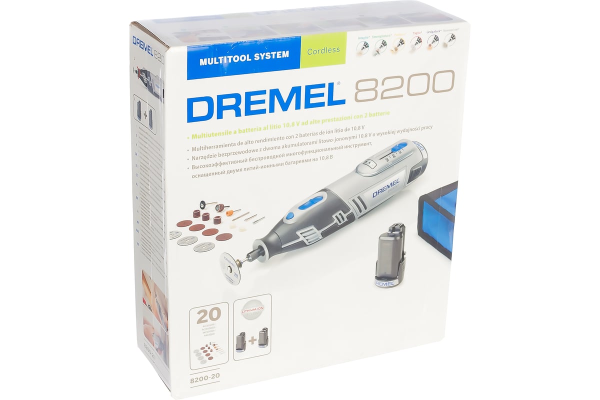 MULTIHERRAMIENTA DREMEL Bateria 8200