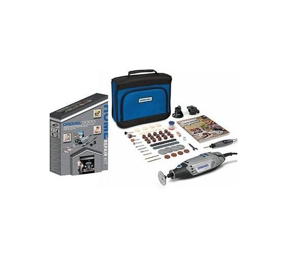 Многофункциональный инструмент Dremel 3000 + 105 насадок + 3 приставки F0133000LG