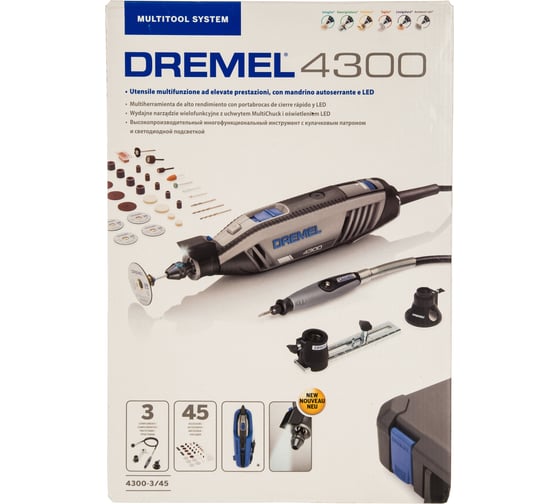 Многофункциональный инструмент Dremel 4300-3/45 F0134300JD