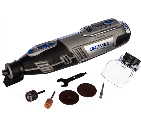 Аккумуляторный многофункциональный инструмент Dremel 8220 1/5 F0138220JD - выгодная цена, отзывы, характеристики, фото - купить в Москве и РФ