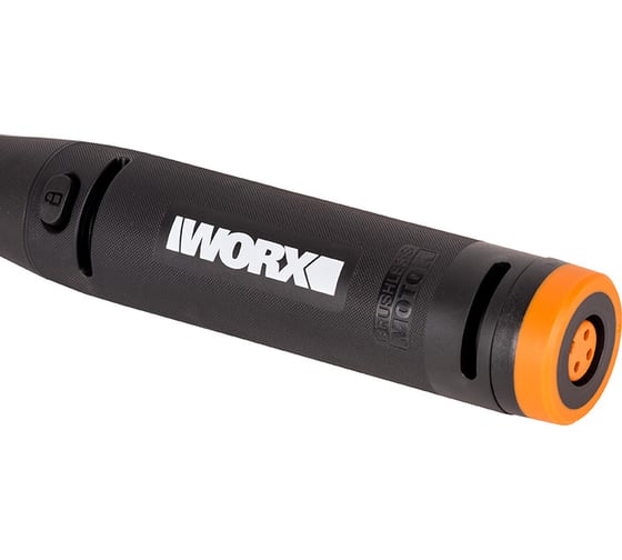 Гравировальная машинка WORX WX739.9 + Выжигатель WORX WX744.9, 20 В, 2 Ач, адаптер, ЗУ, кейс WX988