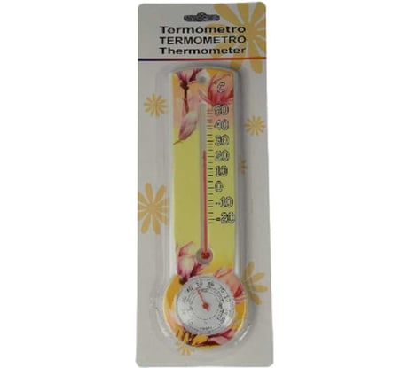 Уличный термометр Bikson Цветы, ассорти ХГ6402