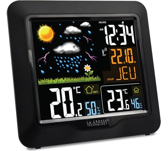 Погодная станция с цветным экраном La Crosse Technology Black WS6820