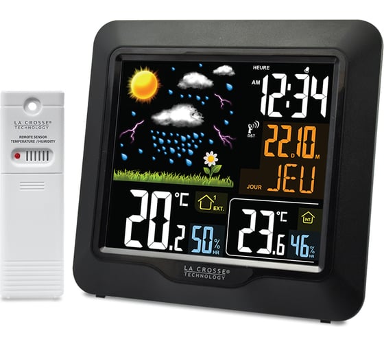 Погодная станция с цветным экраном La Crosse Technology Black WS6820