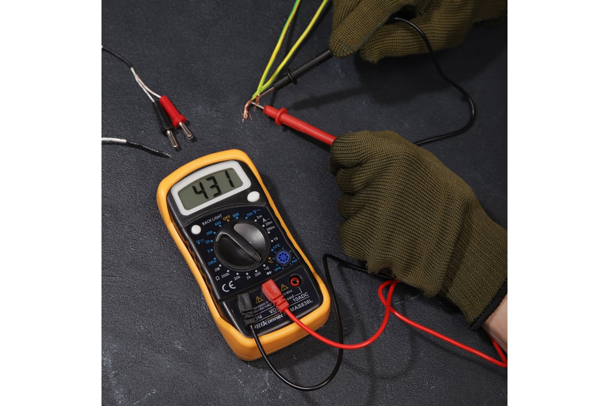 Универсальный мультиметр PROconnect MAS838L 13-3022 - выгодная цена ...