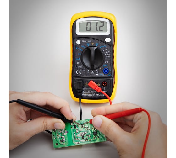 Универсальный мультиметр PROconnect MAS838L 13-3022 - выгодная цена ...