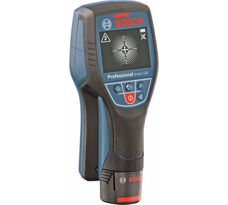 Аккумуляторный детектор Bosch D-tect 120 + вкладка под L-Boxx 0.601.081.300