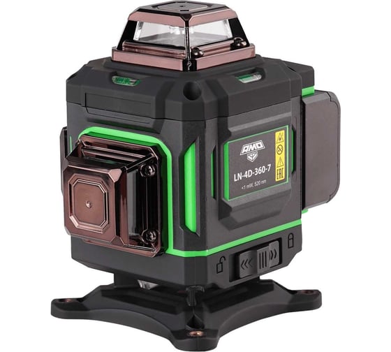 Лазерный уровень AMO LN 4D-360-7 56150