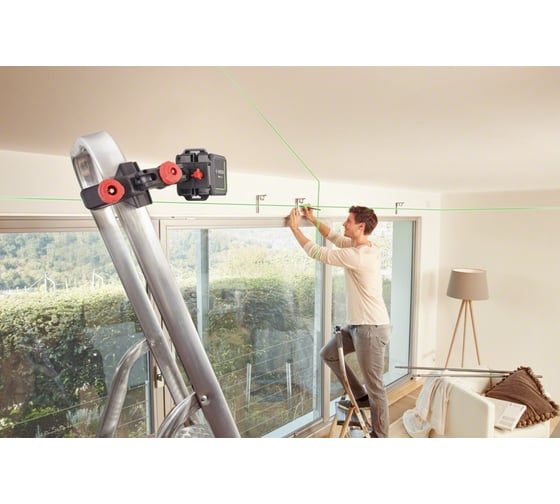 Лазерный нивелир Bosch Quigo Green + держатель MM2 0.603.663.C00