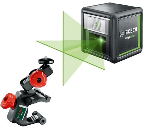 Лазерный нивелир Bosch Quigo Green + держатель MM2 0.603.663.C00