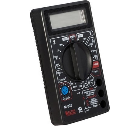 Портативный мультиметр Master Professional M838 90838