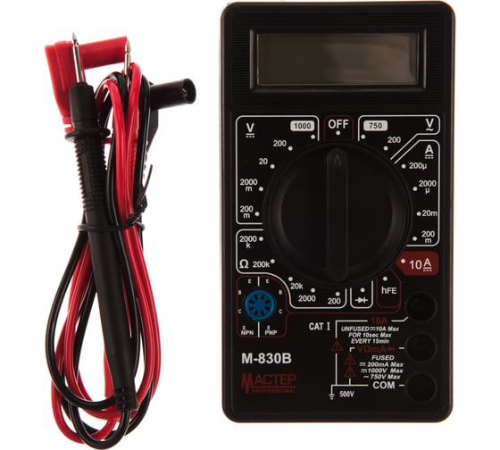 Портативный мультиметр Master Professional M830B 90830