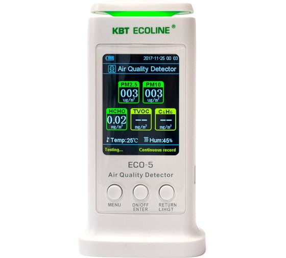Анализатор воздуха КВТ ECO-5 ECOLINE 79140
